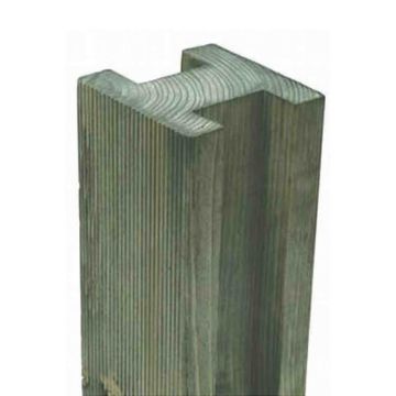 Reeded Slotted Post 8ft - 240 x 9.4 x 9.4cm
