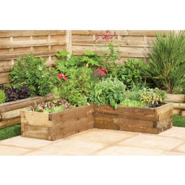 Forest Caledonian Corner Raised Bed 4' x 4' (1.3m x 1.3m)