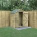 5’ x 3’ Forest 4Life Overlap Pressure Treated Windowless Apex Wooden Shed