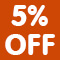 5 percent off Forest summerhouses