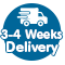 3 - 4 Weeks Delivery